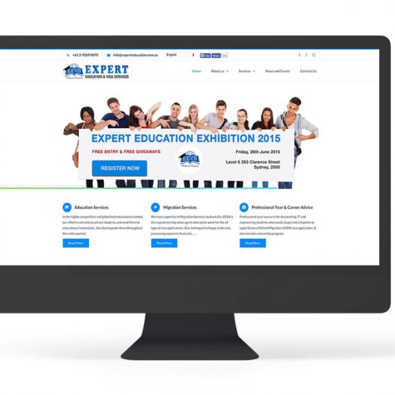 Expert Education Website Design