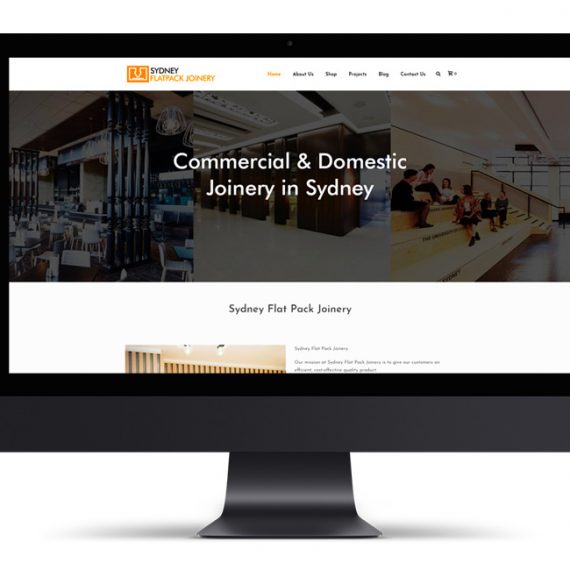 Sydney Flatpack Joinery Website Design