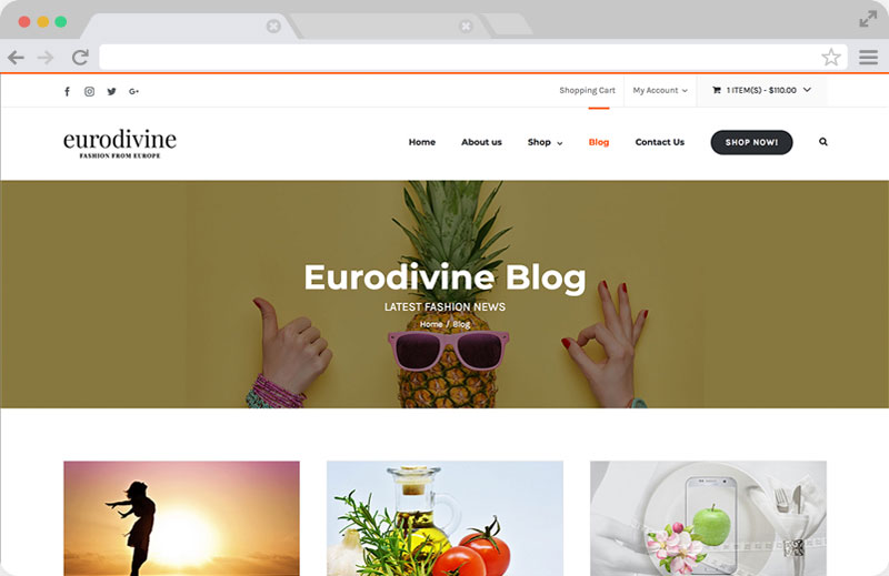 Eurodivine Blog Page