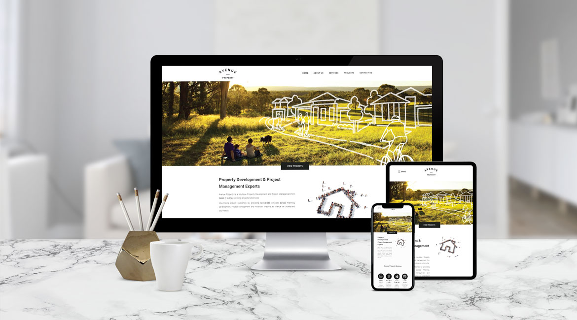 Avenue Property Website Design