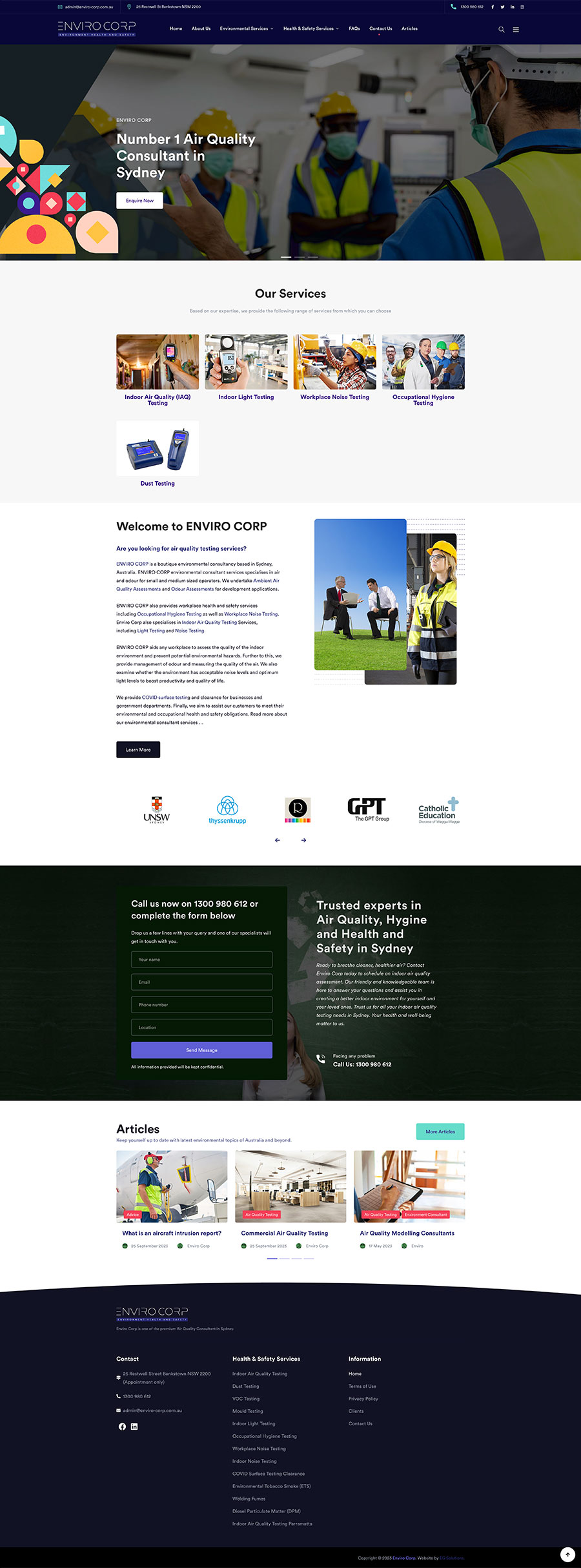 Enviro Corp - Homepage