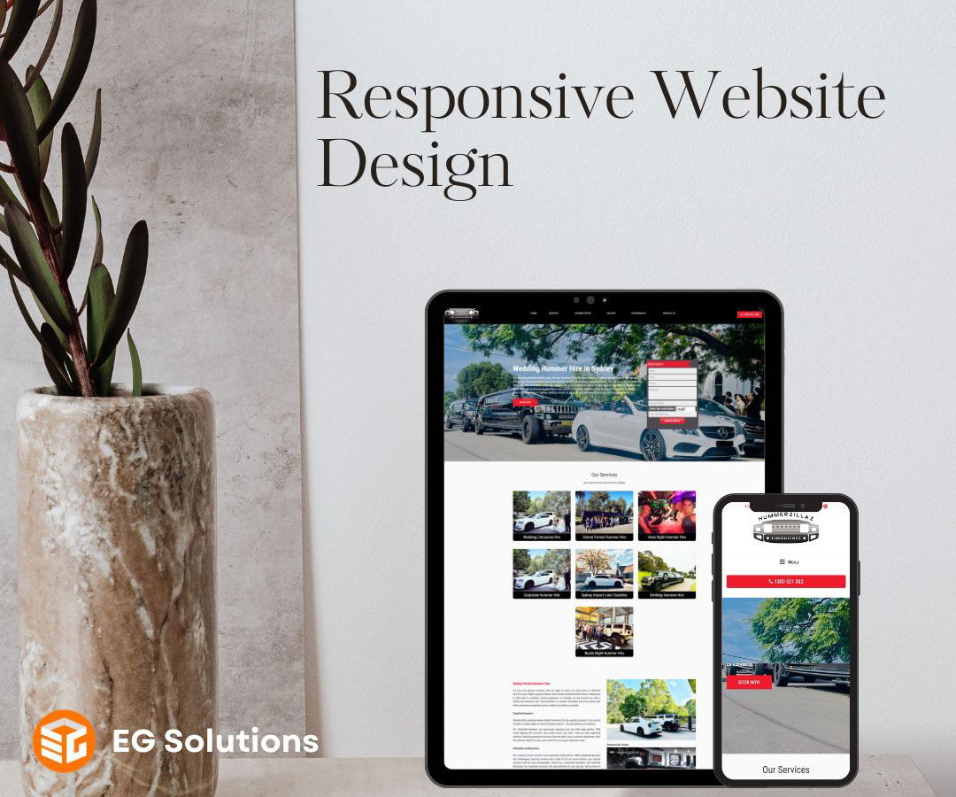 Responsive website design services in Sydney