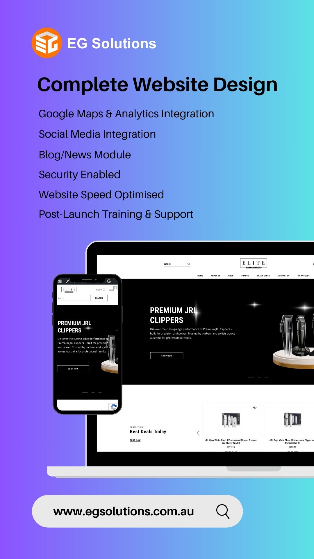 Complete Website Design for Your Business