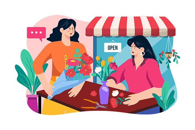 Florist Web Design — eCommerce Website for Florists by EG Solutions