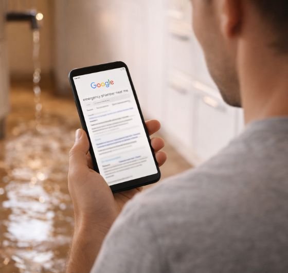 Plumbing Website Lead Generation Mobile Search Australia