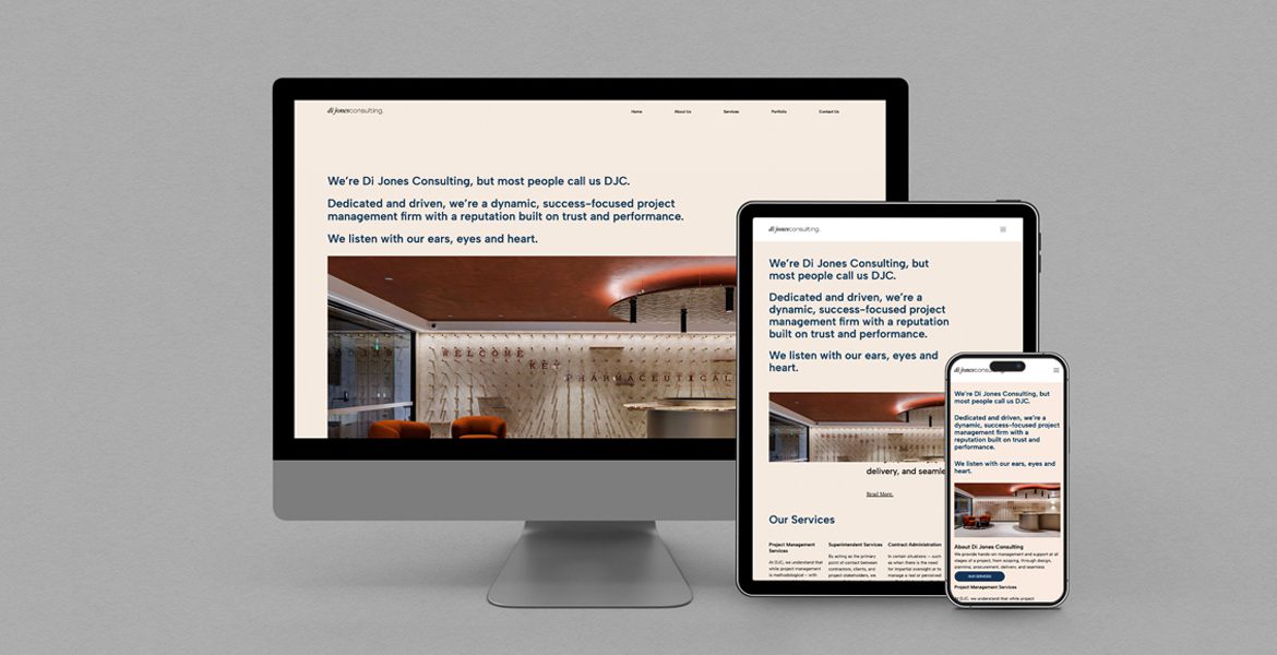 Di Jones Consulting Website Design — EG Solutions