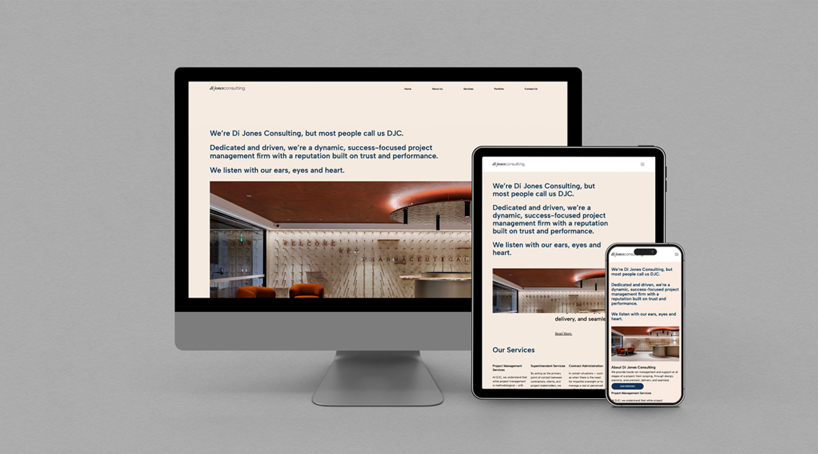 Di Jones Consulting Website Design — EG Solutions