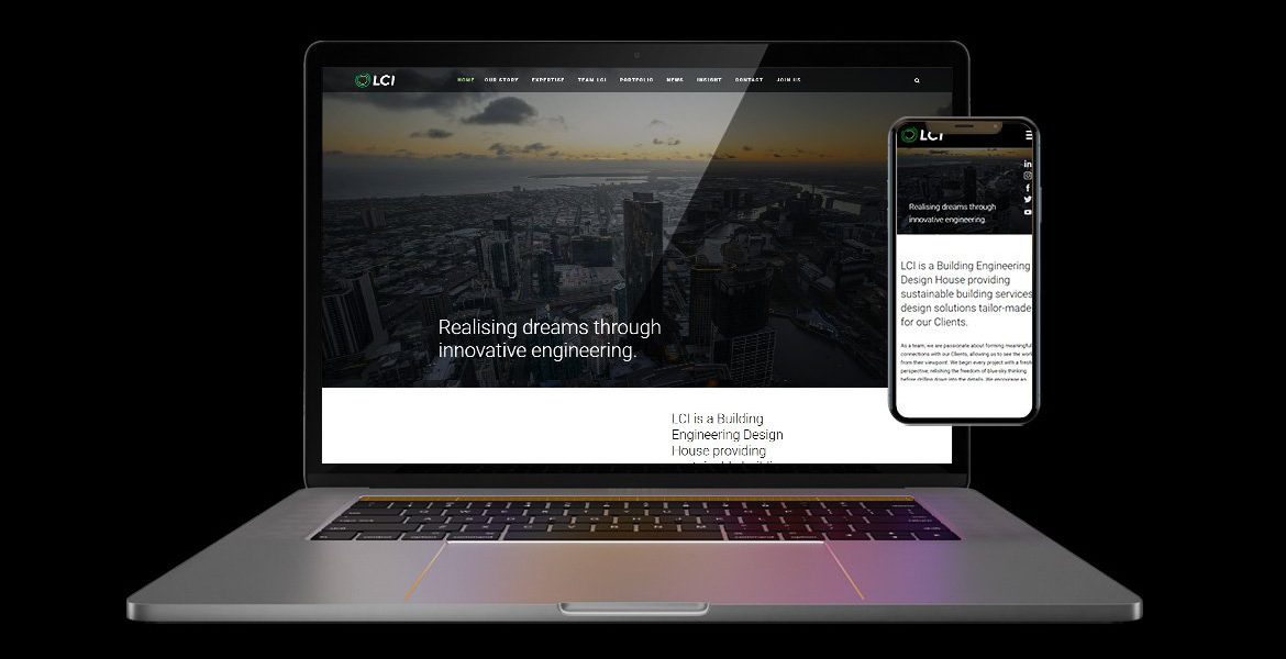 LCI Consultants Web Design — EG Solutions