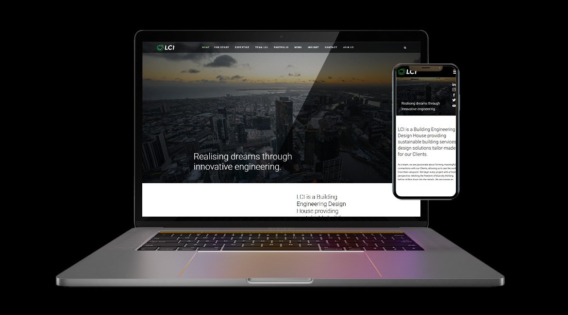 LCI Consultants Web Design — EG Solutions