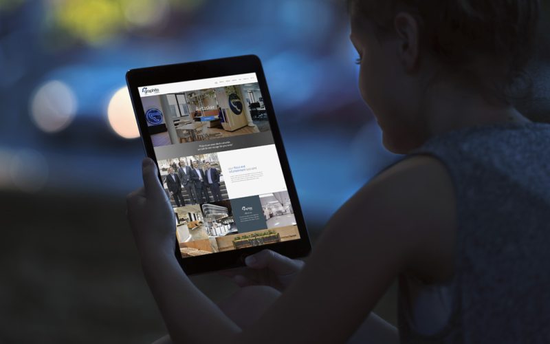 Graphite Projects Website Design — EG Solutions Portfolio