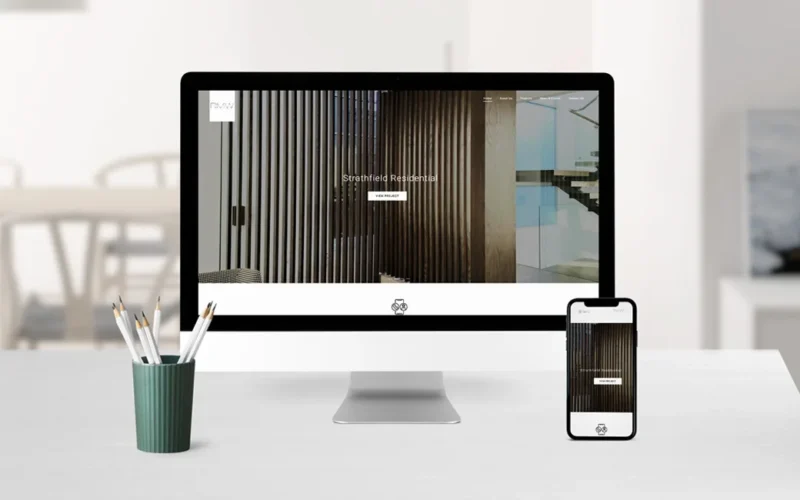 RMW Joinery Website Design — EG Solutions Portfolio