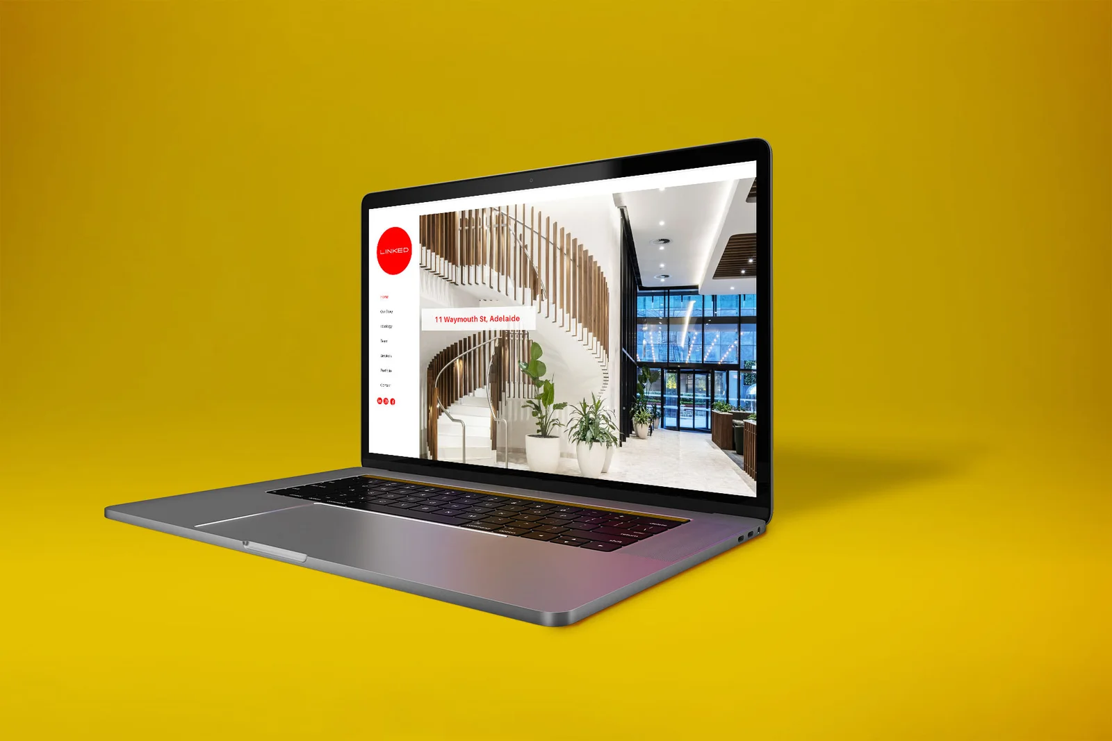 Linked PM - Homepage Design